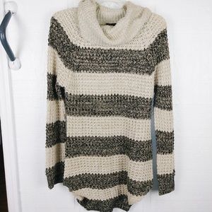 Rue 21 Tunic Sweater  size M tan,black